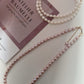 Excellent oval pearl necklace, 4-5 or 5-6mm