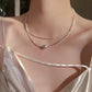 Single pearl pendant silver necklace