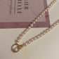 Pendant pearl necklace, 5-5.5mm