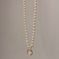 Pendant pearl necklace, 5-5.5mm