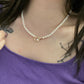 Pendant pearl necklace, 5-5.5mm