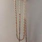 (Special colors) Shikisai pearl rope necklace, 100cm