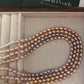 (Special colors) Shikisai pearl rope necklace, 100cm