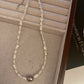 Keshi pearl necklace 40+5cm