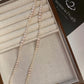 Necklace with pearls of gradual sizes, 50cm