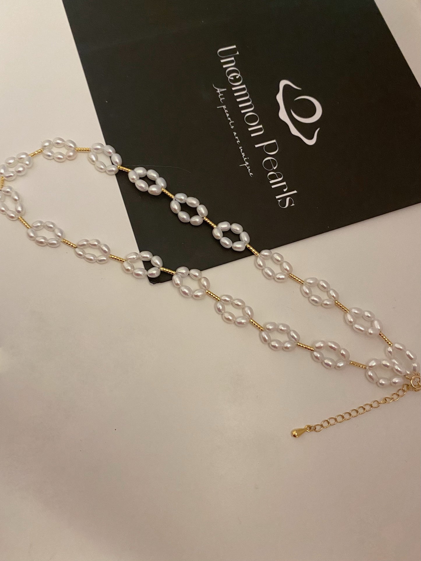 Garland pearl necklace 38+5cm