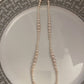 Necklace with pearls of gradual sizes, 50cm