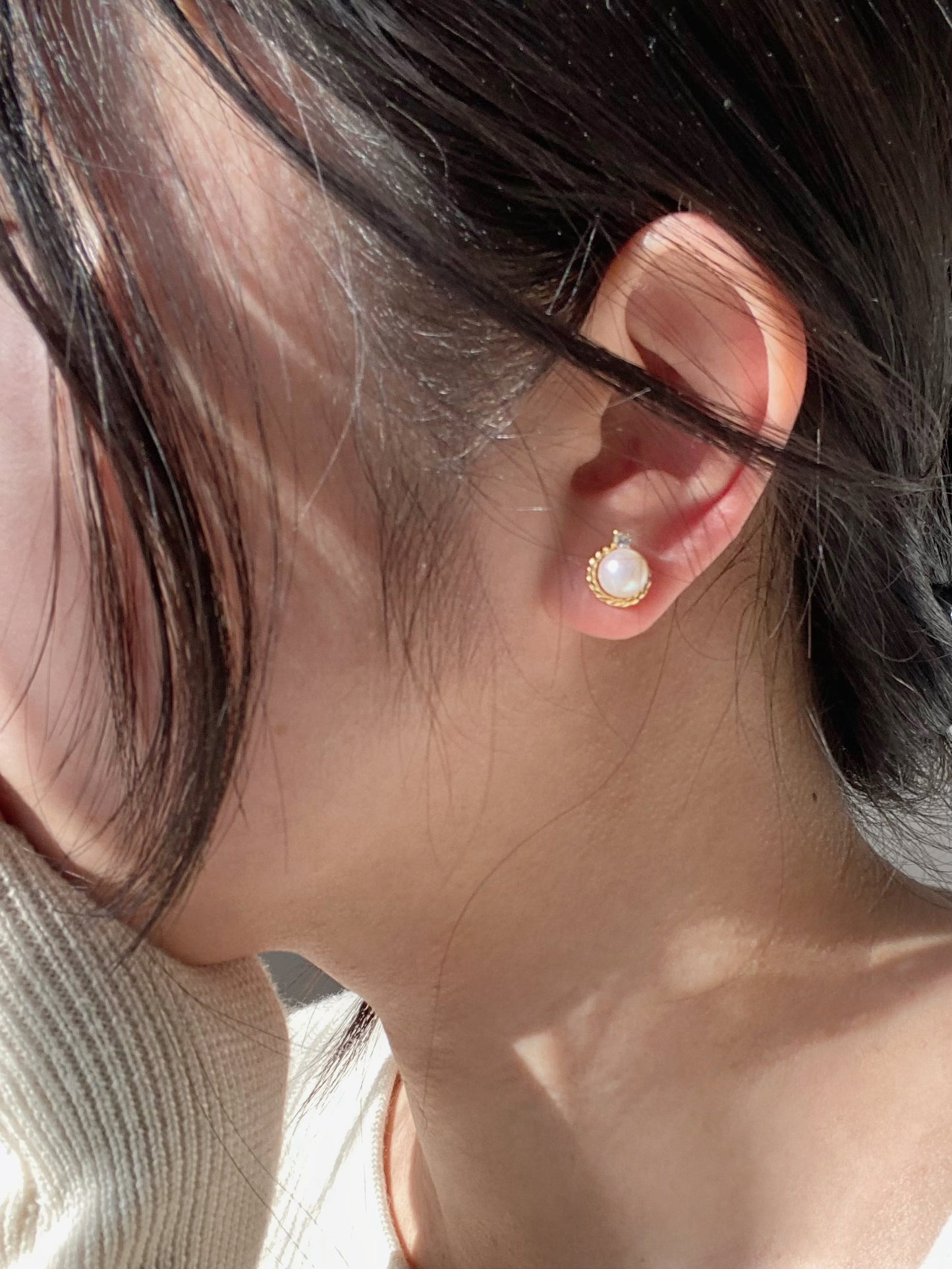 2 en 1, Boucles d'oreilles torsadées