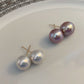 10mm+ Pearl stud earrings