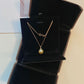 South sea golden pearl pendant necklace 18K GOLD