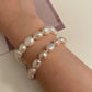 Bracelet perles baroques