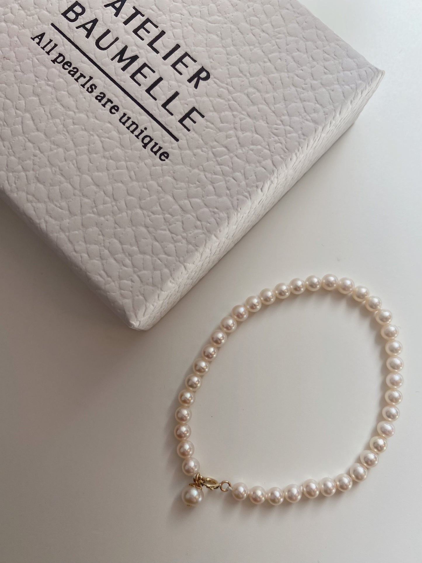 Bracelet perle, 3.5-4mm