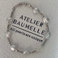 Bracelet Cheryl (Rare silver blue color)