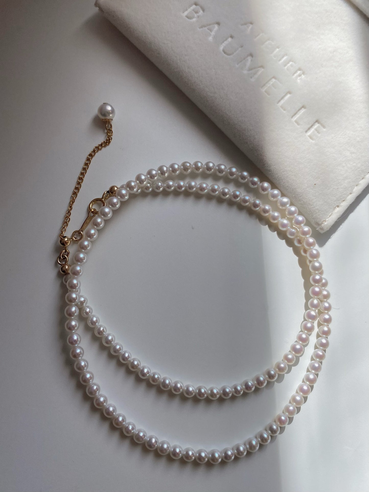 Freshwater akoya pearl necklace