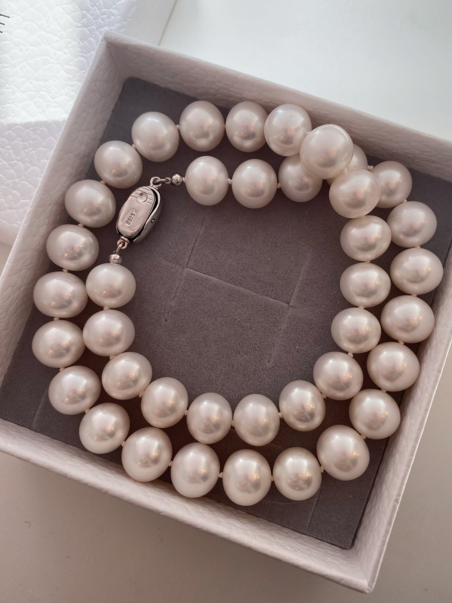 (Limited) Pearl necklace 11-12mm, heritage quality