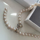 Bowknot pearl necklace