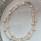 Star station pearl matinee necklace, 55cm