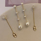 2 in 1, Pearl Drop earrings