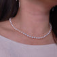 Pearl necklace, 6-7mm