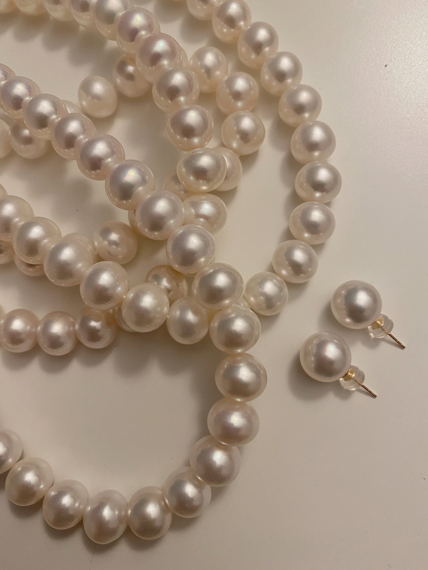 (Limited) Pearl necklace 11-12mm, heritage quality